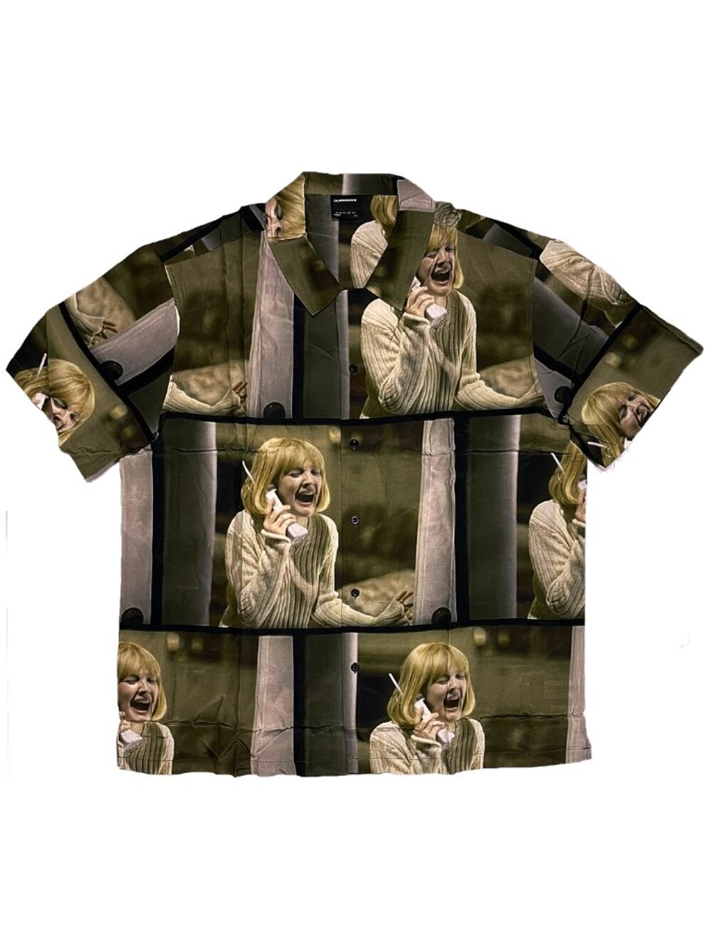 Scream Casey Becker DUMBGOOD Horror Camp Button-Up Shirt NWT XXL
